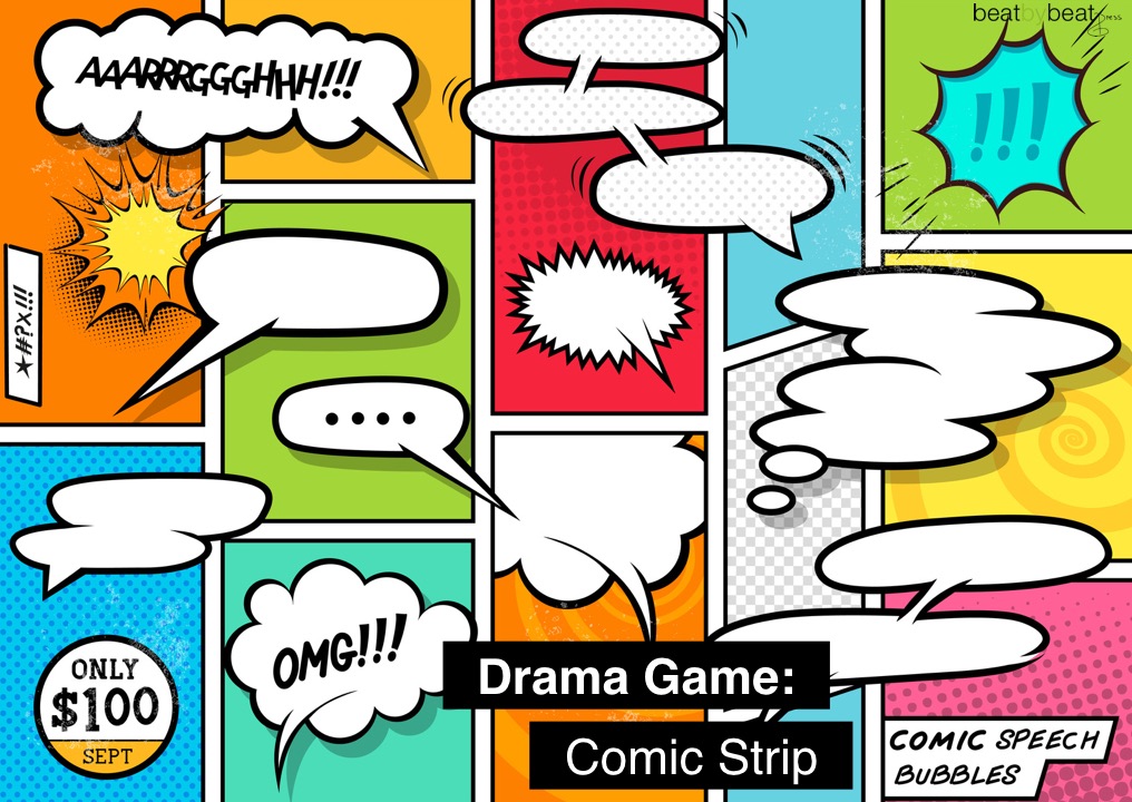 comic strip drama game