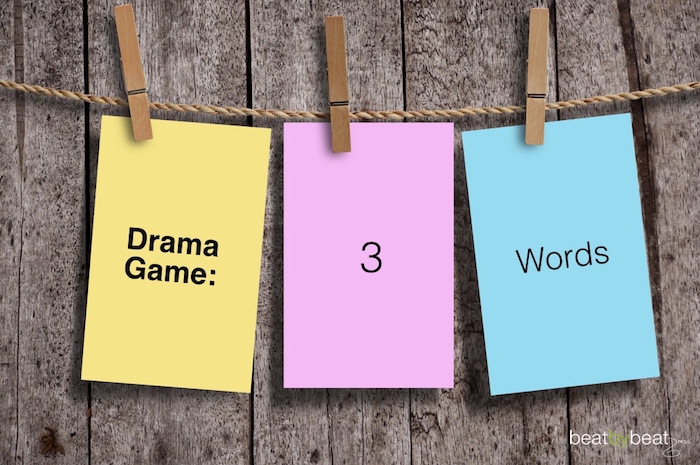 Drama Game 3 Words
